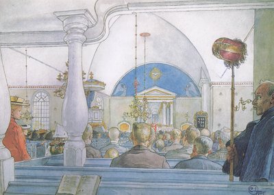 Our church at Sundborn by Carl Larsson